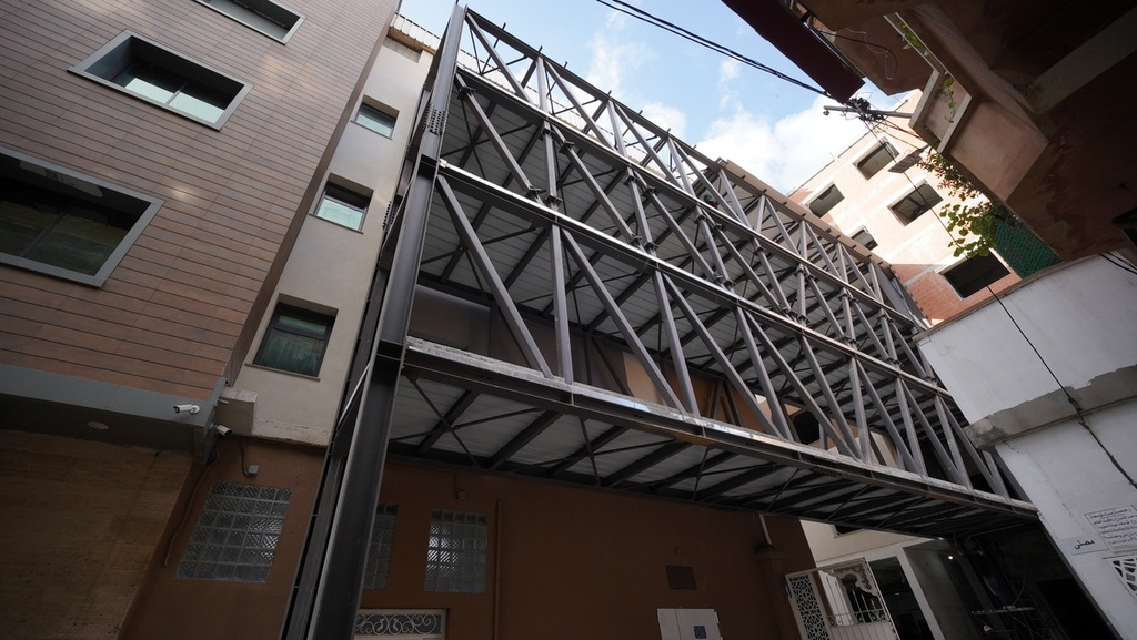 Passerelles entre deux blocs R+3 – Alger